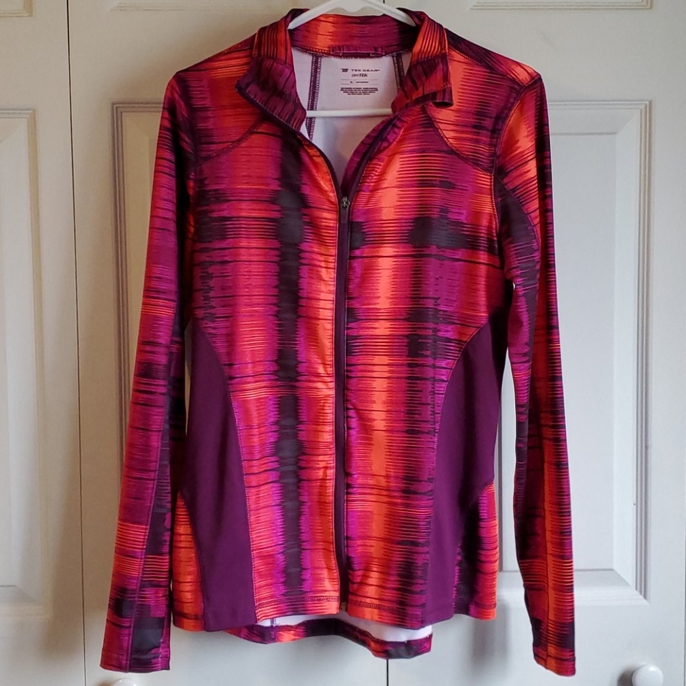 TEK GEAR long sleeve zip up activewear